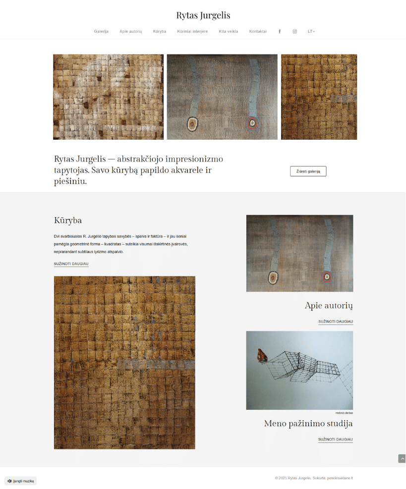 rytasjurgelis Greitas, pigus ir kokybiškas svetainių kūrimas